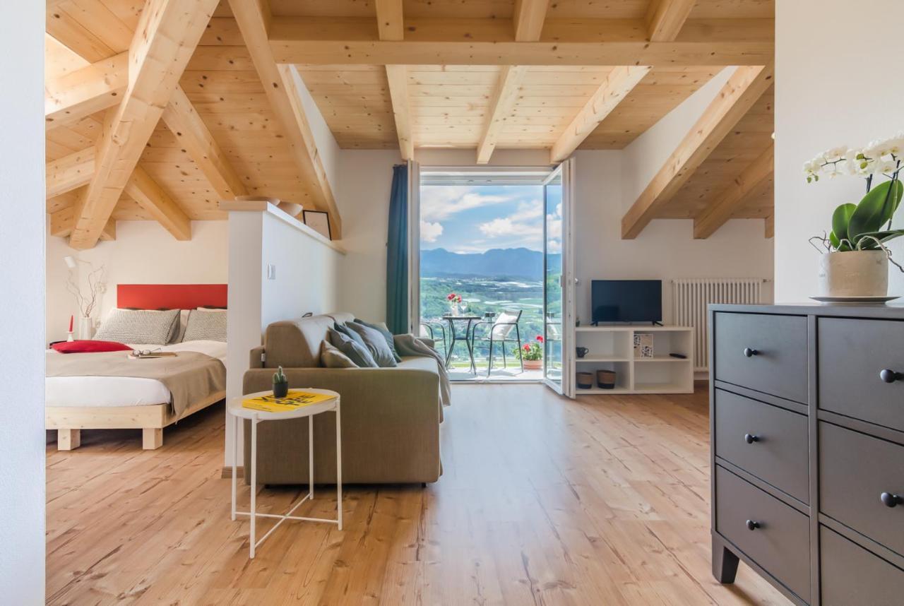 Orizzonti D'Anaunia Aparthotel Tassullo Bagian luar foto
